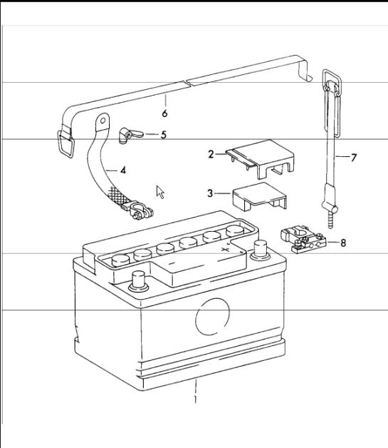battery 911 1970-73