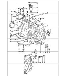 Carter moteur droit 911 1974-77