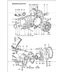 Transmission de remplacement, carter de transmission 911 1974-77 SPM
