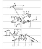 Hand Lever System, Pedal Cluster  911/912 (1965-1989)