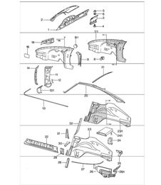 interior panelling 911 1974-77
