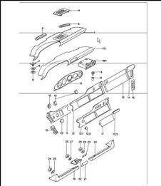 Dashboard 911 1974-77