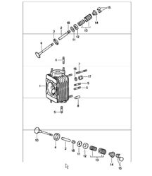 气缸盖 911 1978-83