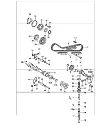 mando valvula izquierda 911 1978-83