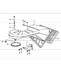 Luftfilter 911 TURBO 1978-83