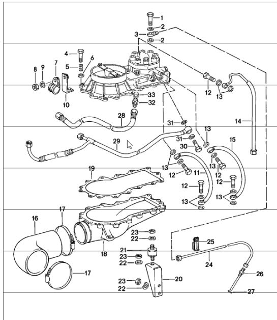 k-jetronic III  911 TURBO 1978-83