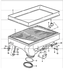 Ladeluftkühler 911 TURBO 1978-83