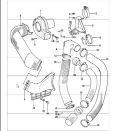 moteur soufflant 911 SC 1978-83
