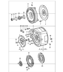 converter, converter housing SPM - G 925/16 - 911 1978-83