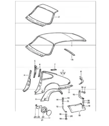 Außenverkleidung hinten 911 1978-83 muss nachgearbeitet werden