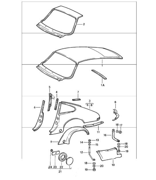 Diagram 801-35 Porsche 992 (911) MK2 2024>> 