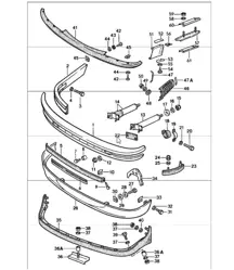 Vordere Stoßstange 911 1978-83