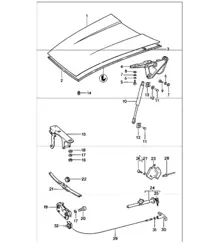 Deckel vorne 911 1978-83