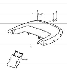 convertible top cover 911 1978-83