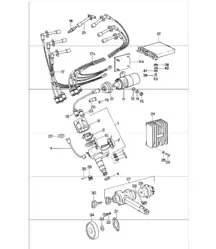 Motorelektrik Lenkschloss 911 1978-83