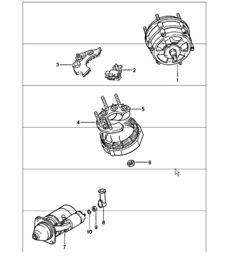 Generator-Starter 911 1978-83