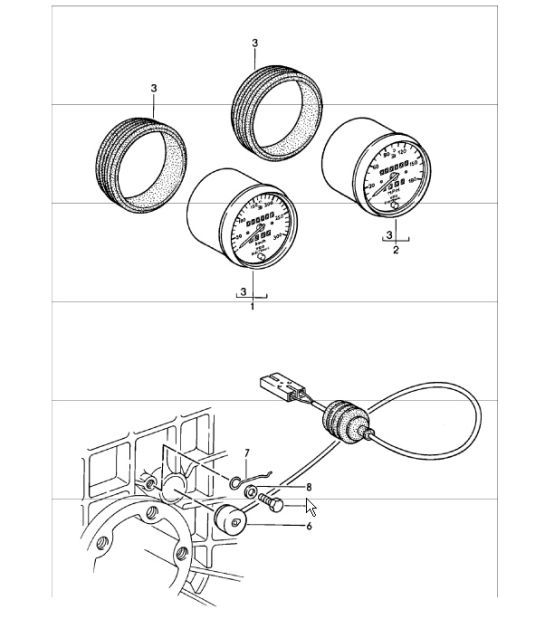 Diagram 906-05 Porsche 996 C2 3.6L 09/01-2005 Elektrische apparatuur