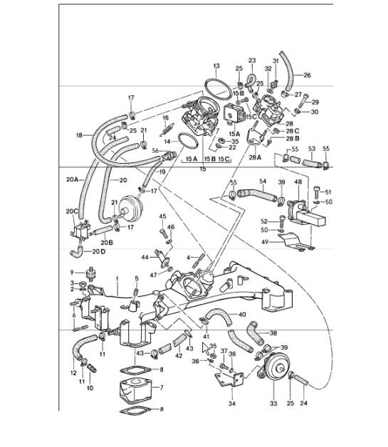 K-JETRONIC I 911 TURBO 930.66/68 1984-86