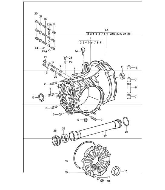 Diagram 302-00 Porsche Taycan (9J1) MK1 2020-2024 