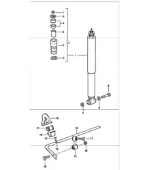 trillingsdemper stabilisator 911 1984-86