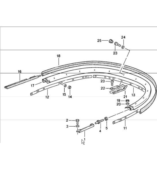 Diagram 811-13 Porsche 944 1982-1991 