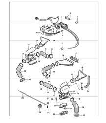 ventilation heating system - 2 - 911 1984-86