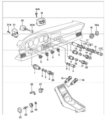 schakelaar, relais 911 vanaf 1986