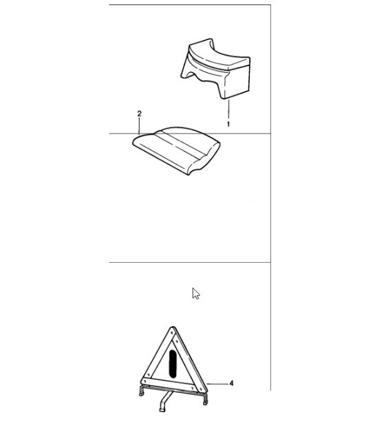 accessoires : siège auto pour enfant, tapis de sol, housse de véhicule 911 1987-89