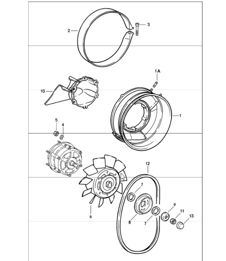 Luftkühlung 911 1987-89