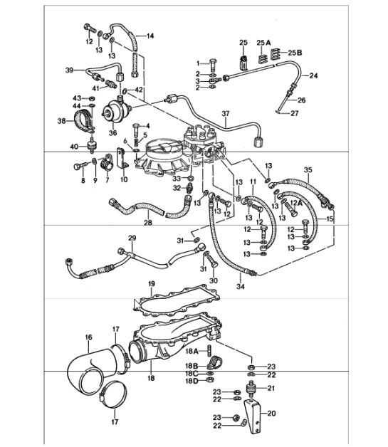 K-JETRONIC III 911 TURBO 930.66/68 1987-89