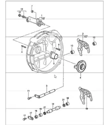 desembrague hidráulico 911 1987-89