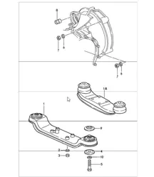 Getriebeaufhängung 911 1987-89