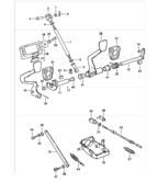 Hand Lever System, Pedal Cluster  911/912 (1965-1989)