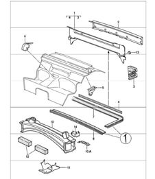 frame achter 911 1987-89