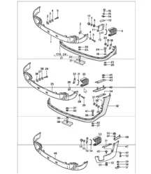 Frontschürze, Frontspoiler, Carrera 911 1987-89