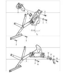 alzacristalli elettrici 911 1987-89