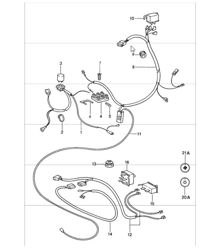 electrical components for air conditioner 911 1987-89