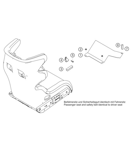 Diagram 0.0-07 Porsche 991 (911) MK1 2012-2016 Accessories & others 