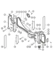 Cadena de distribución y cárter 911 (991) GT3 CUP 2016