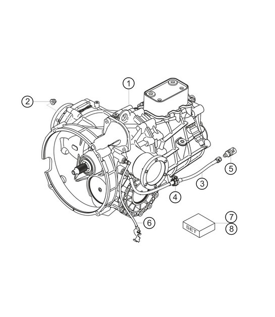 Diagram 3.3-03 Porsche Boxster 718 (982) 2017>> Transmission