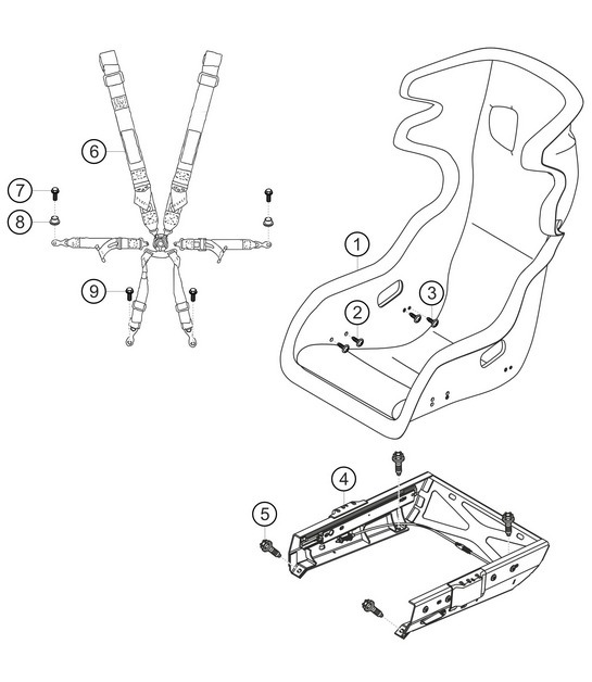 Diagram 8.8-17 Porsche 991 (911) MK1 2012-2016 Body