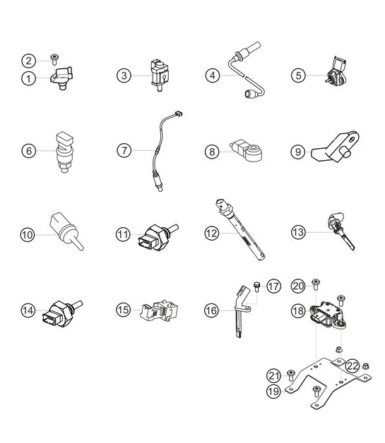 Diagram 9.9-03 Porsche 991 (911) MK1 2012-2016 Electrical equipment