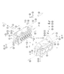 Crank case 911 (991) GT3 CUP 2018 - 2019