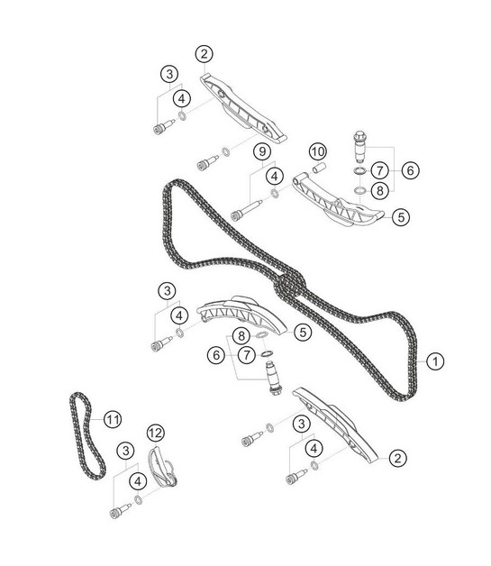 distributiekettingen 911 (991) GT3 CUP 2018 - 2019