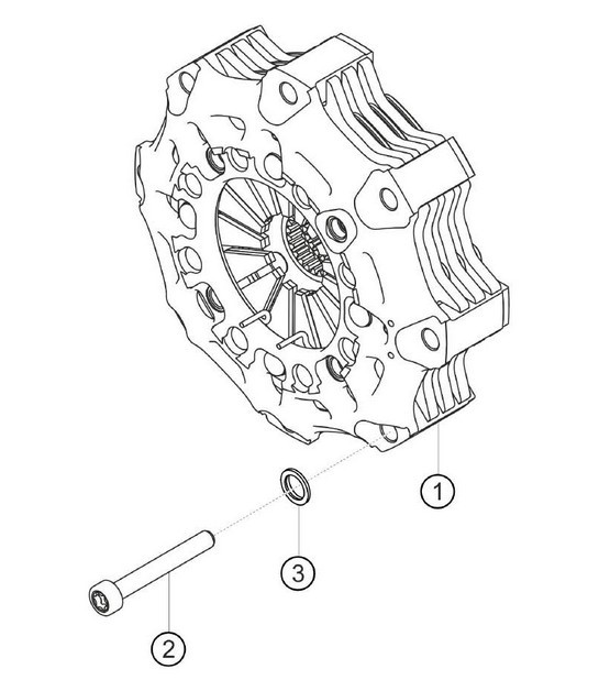 Diagram 3.3-01 Porsche 957 Cayenne 3.6L 2007-10 Transmission