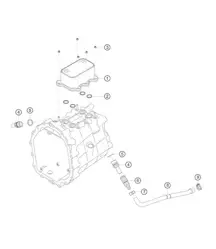 versnellingsbak koelsysteem 911 (991) GT3 CUP 2018 - 2019