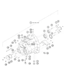 versnellingsbak 911 (991) GT3 CUP 2018 - 2019