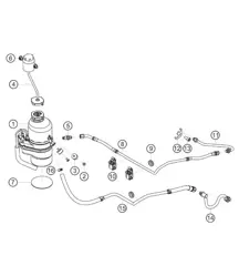 servo pump 911 (991) GT3 CUP 2018 - 2019