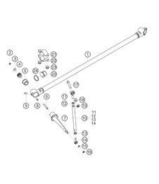 911 (991) GT3 CUP 2018 - 2019 后防倾杆