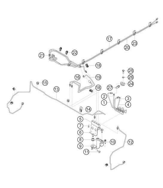 Diagram 6.6-04 Porsche 991 (911) MK2 2016-2019 Wheels, Brakes